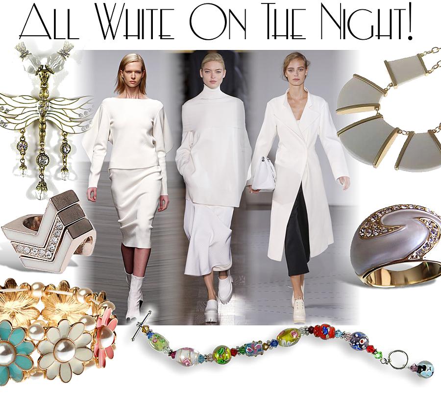 All White on the Night!