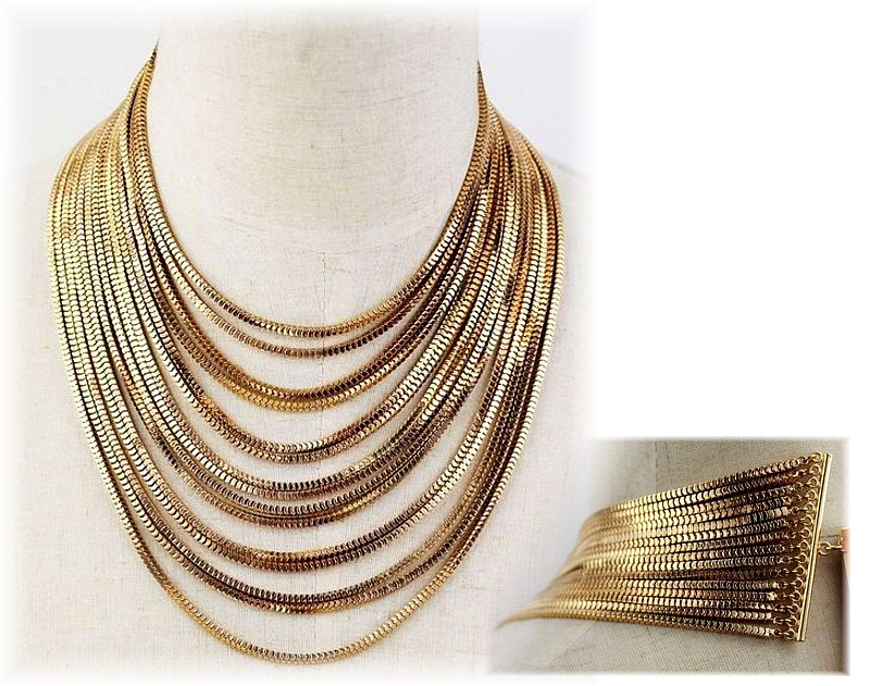Charismatic Gold Necklace