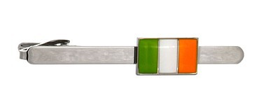 Irish Flag Tie Bar