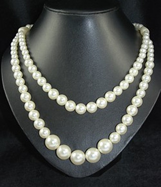 Ivory Pearl Duo Necklace