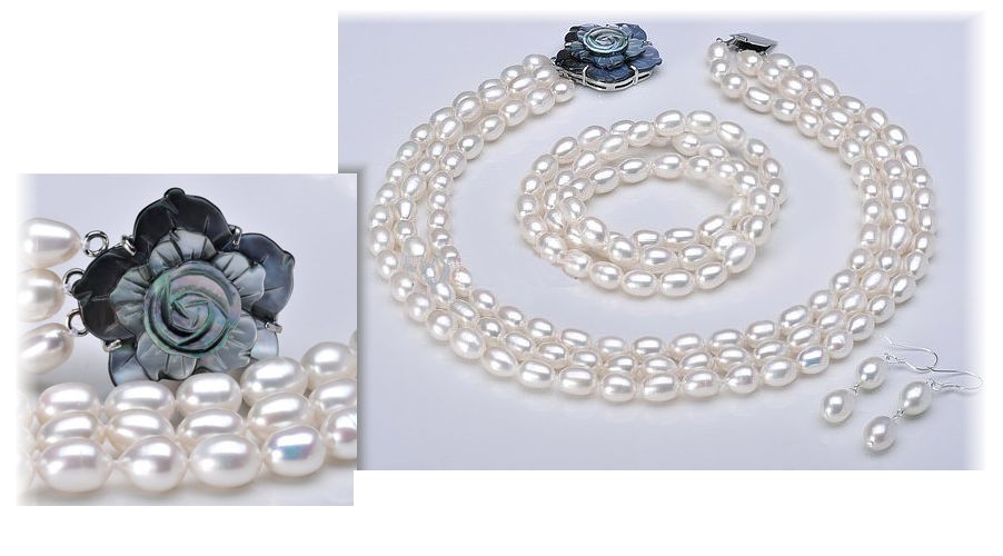 Pearl Anemone Necklace