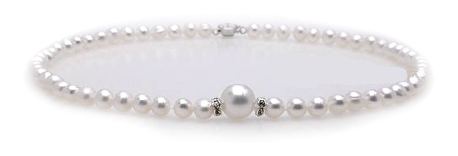 Pearl Snowball Necklace