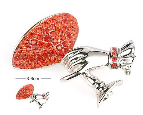 Cocktail Hour Brooch