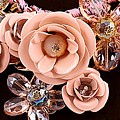 Blush Crystal Rose Necklace