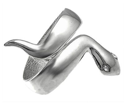 Silver Twisted Sister Bangle