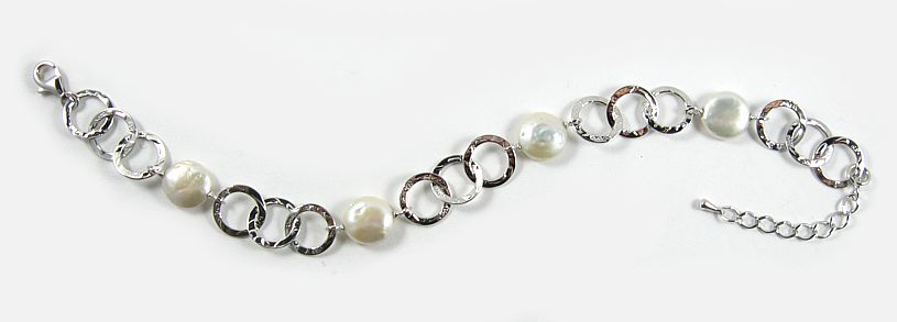 Button Pearl Chanelinks Bracelet