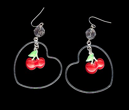 Cherry Lips Earrings