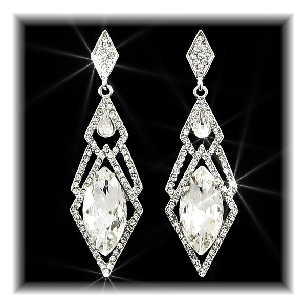 Diamond Marquise Earrings