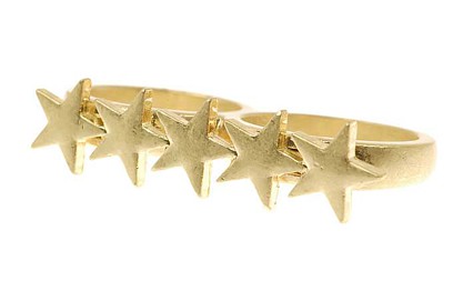Gold Stars Knuckle Duster
