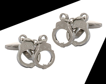 Handcuff Cuff Links