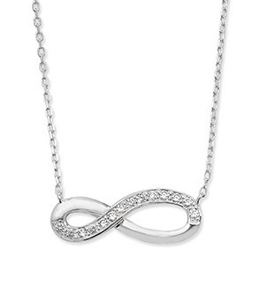 Infinity Sparkle Necklace