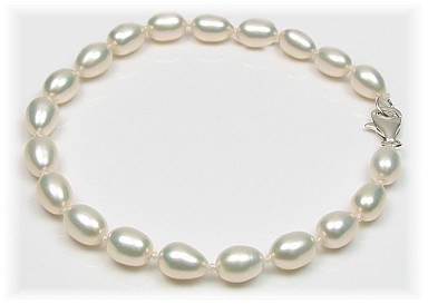 Pearl Oval Bracelet