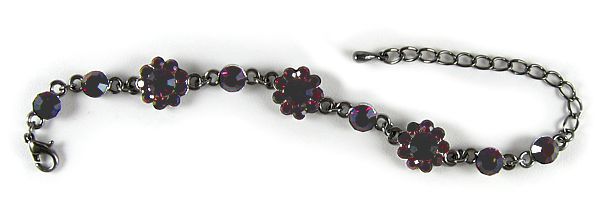 Purple Passionflower Bracelet