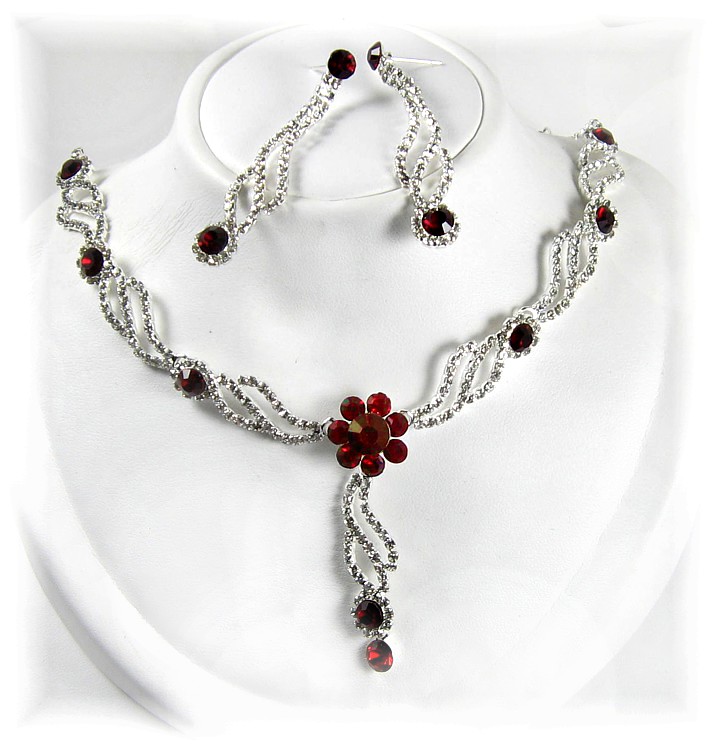 Ruby Rosa Set, Colour Necklaces