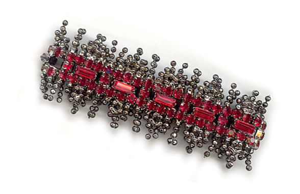 Ruby Fringe Bracelet