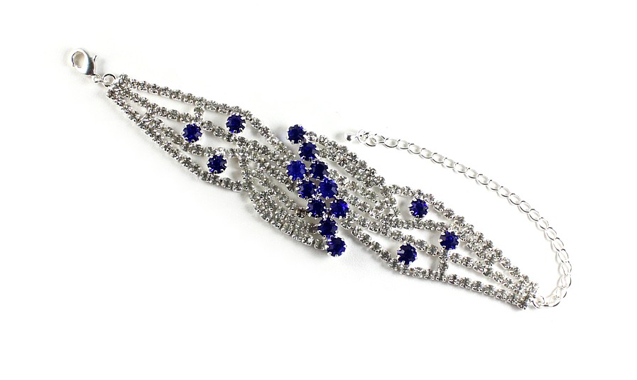 Sapphire Shimmer Bracelet