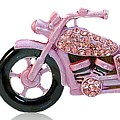 Harley Pink Brooch