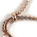 CZ Dynamix Bracelet Rose Gold