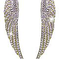 Golden Angel Wings Earrings