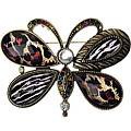 Leopard Butterfly Brooch