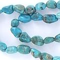 Long n Lean Aquamarine Necklace 30"