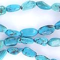 Long n Lean Aquamarine Necklace 48"