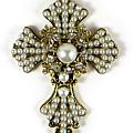 Pearl Pompadour Cross