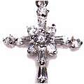 Celestine Cross Pendant