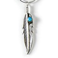 Corrales Feather Pendant