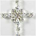 Crystal Cross Necklace