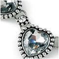 Crystal Love Rocks Necklace
