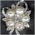 Pearl Twirl Brooch