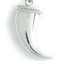 Navajo Silver Shark Tooth Pendant