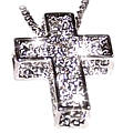 Swarovski Crystal 3D Cross Pendant