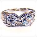 Swarovski Crystal Bow Ring