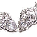 Swarovski Crystal Ice Cool Heart Earrings