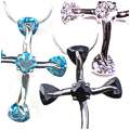 Swarovski Crystal Rocks Cross