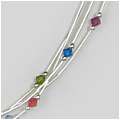 Swarovski Jewels 5 Strand Necklace