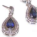 Traditional Diamond Teardrop Earrings