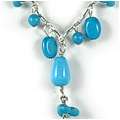 Turquoise Y Necklace