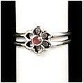 Sterling Silver Ditsy Daisy Pink